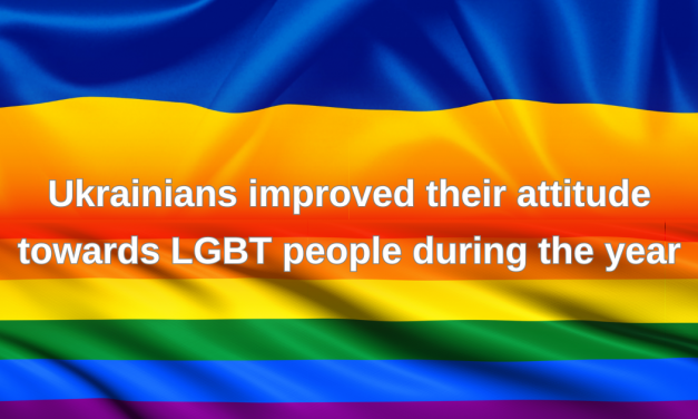 Ukrainians improved their attitude towards LGBT people during the year