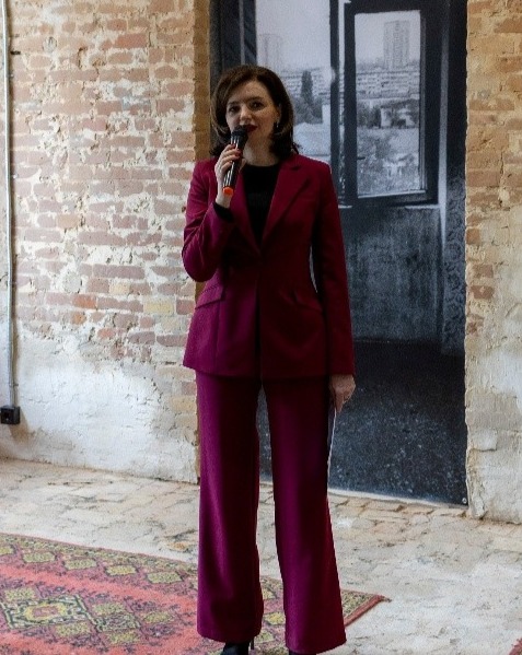 Deputy Minister of Foreign Affairs of Ukraine Maryana Betsa at the opening of the LGBT+ Veterans Hub: “Protecting the rights of the LGBT+ community is an integral part of our path to Europe”.