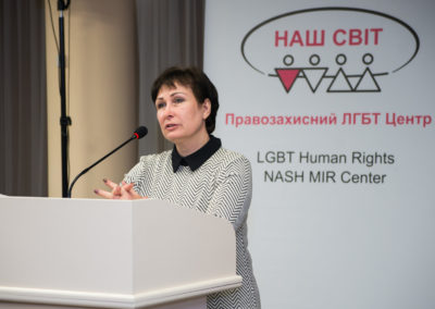 Конференція Виклик без відповіді - злочини ненависті проти ЛГБТ в Україні - Аксана Філіпішина