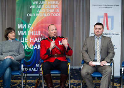Конференція Виклик без відповіді - злочини ненависті проти ЛГБТ в Україні - Брюс Кіркпатрик